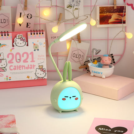 Pupu-pöytälamppu yövalolla lastenhuoneeseen