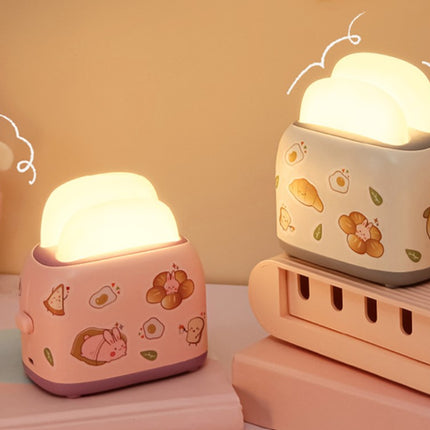 Ladattava leivänpaahdin design LED-yövalo