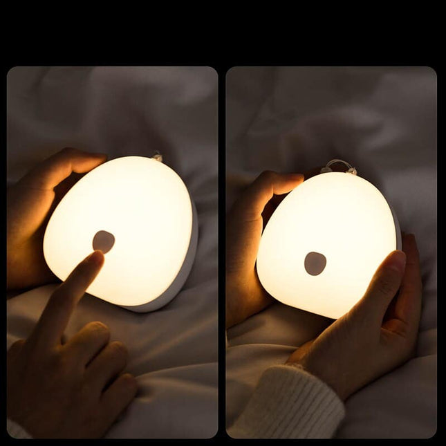 Himmennettävä lämmin LED-yövalo kosketuksella