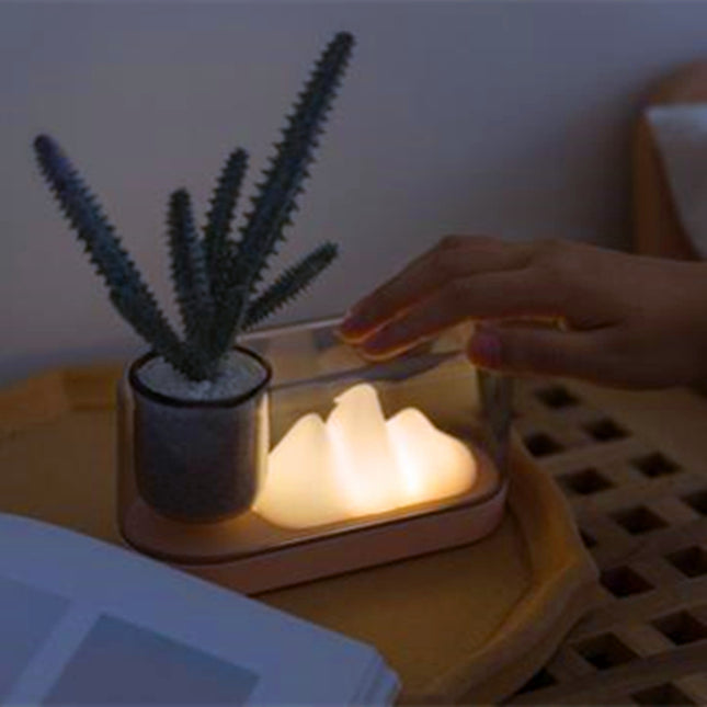 Himmennettävä vuoristo LED-yövalo lukuvaloksi