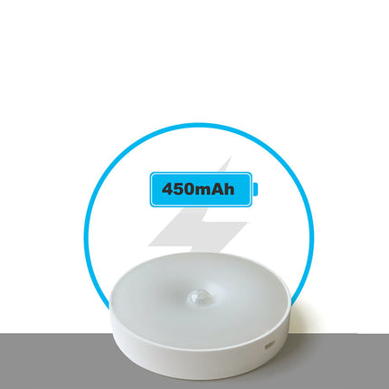 USB-ladattava LED-yövalo liiketunnistimella