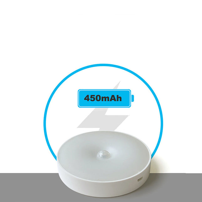 USB-ladattava LED-yövalo liiketunnistimella