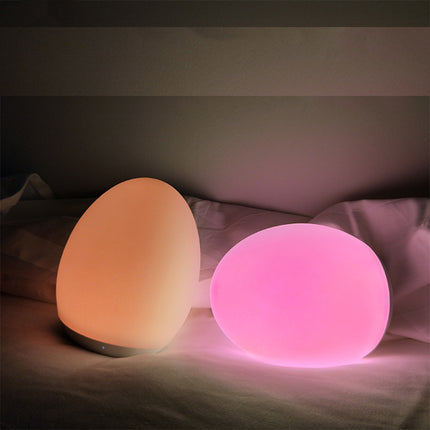 USB-ladattava munanmuotoinen yövalo