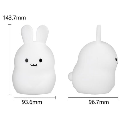 LED-pupu yövalo kaukosäätimellä lapsille