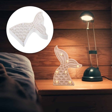 Merenneidon pyrstö LED-koristevalo