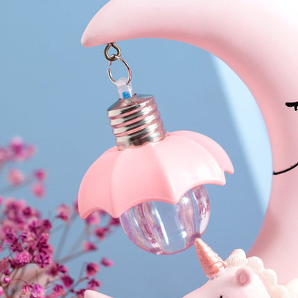 Yksisarvinen ja kuu -yövalo lapsille