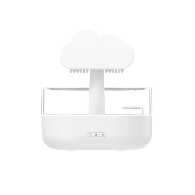 Pilvi-yövalo ja ilmankostutin yhdistelmä