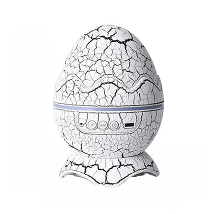 Munanmuotoinen galaksiprojektori kaiuttimella