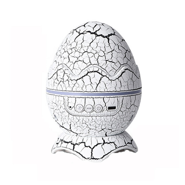 Munanmuotoinen galaksiprojektori kaiuttimella