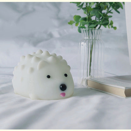 Ladattava silikoninen siili-yövalo vauvan huoneeseen