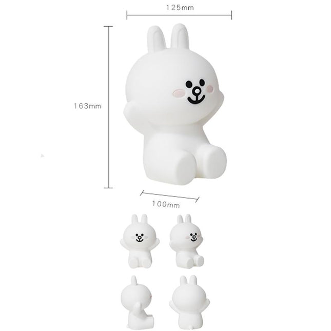 Pehmeä silikoninen pupu yövalo vauvalle