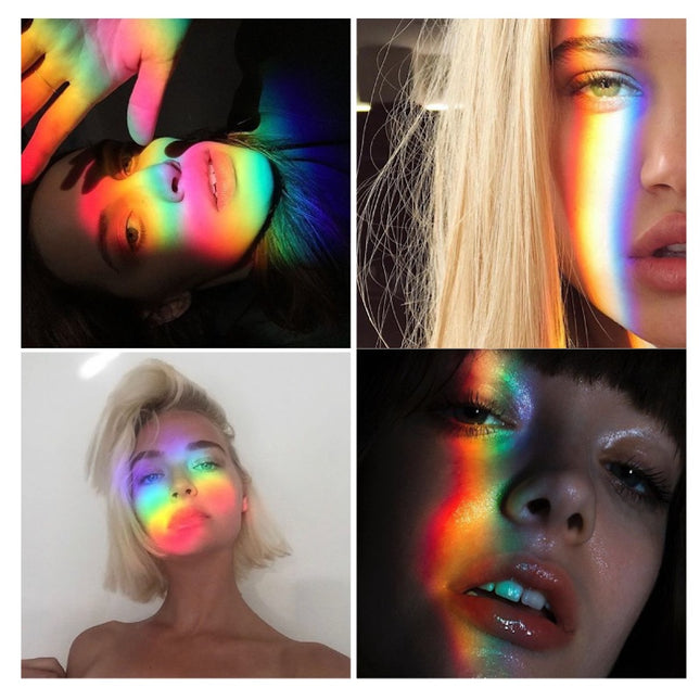 Sateenkaari-projektori yövalo lastenhuoneeseen