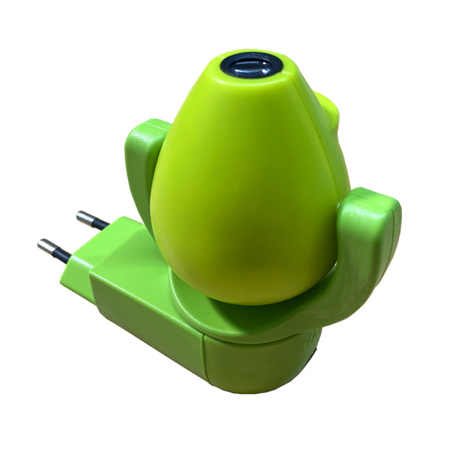 Lasten yövalo kuvaprojektorilla seinään