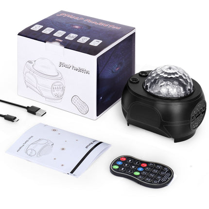 Tähtitaivas-projektori Bluetooth-kaiuttimella