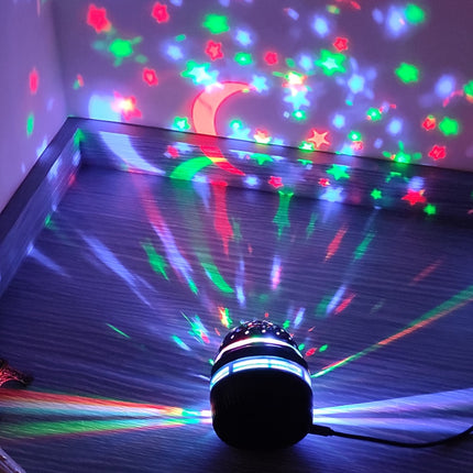 LED tähtitaivas-projektori lasten yövaloksi