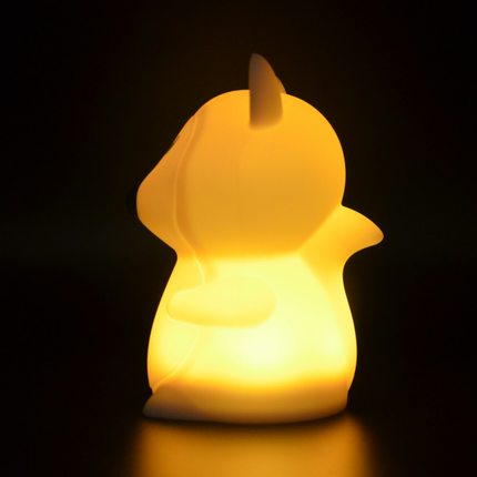 Silikoninen kettu-yövalo vauvalle kaukosäätimellä